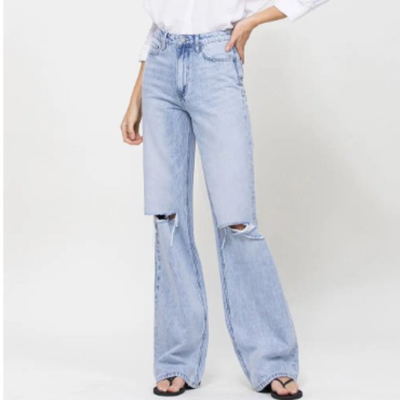 Flying Monkey 90s Vintage Flare Jeans main image 1